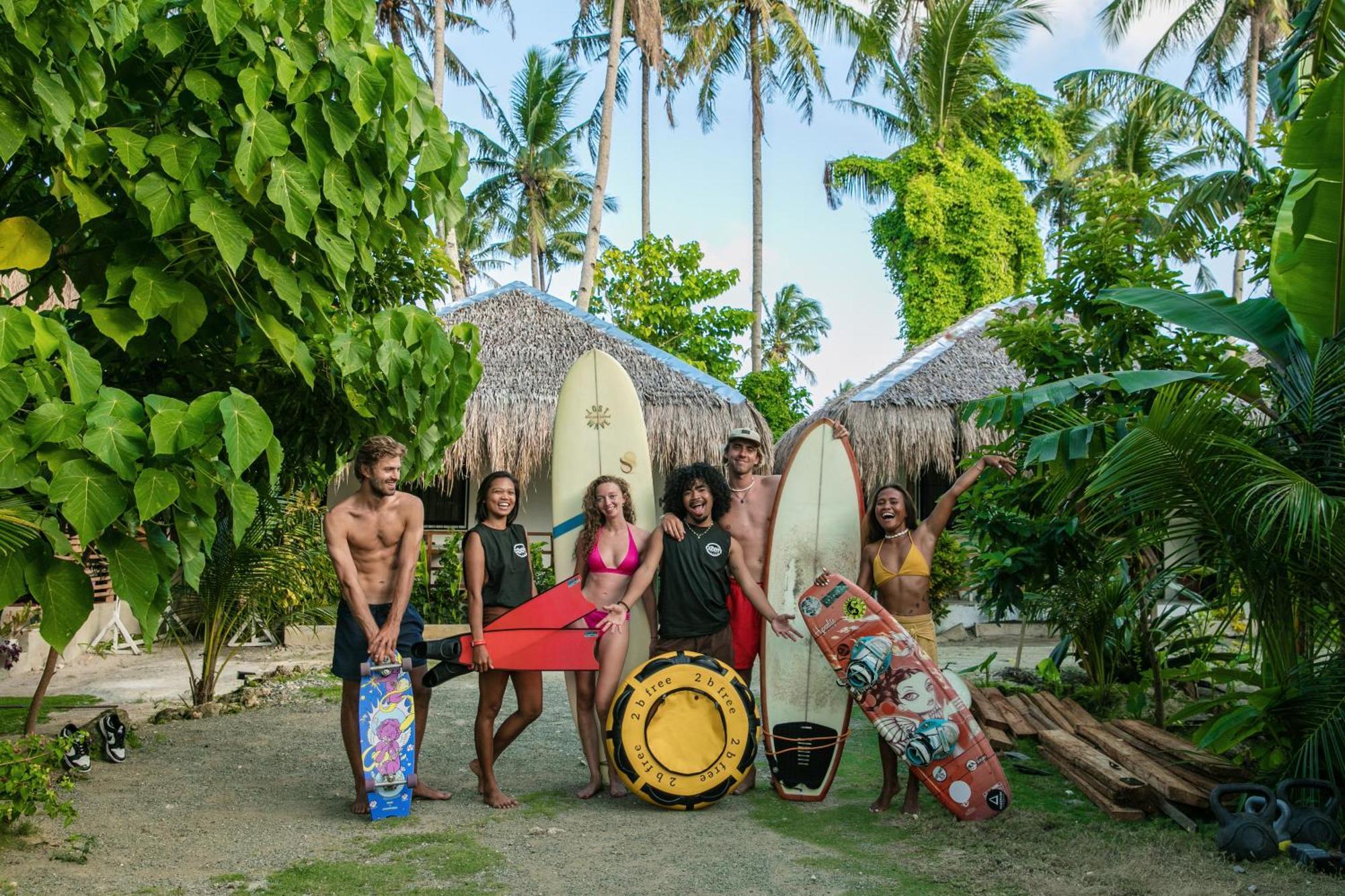 Ozen Freediving Hostel General Luna  Ngoại thất bức ảnh